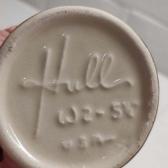 Vintage Hull Woodland Horn of Plenty Pottery Pitcher Vase 1940's - Picture 5 of 10